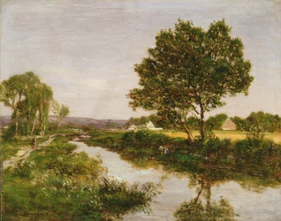 Rzeka na obrzeżach Quimper, 1854-57